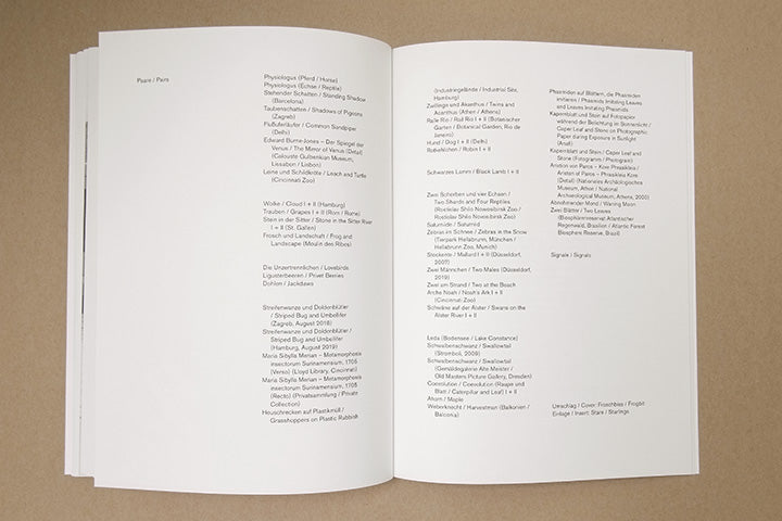 Jochen Lempert - Paare / Pairs