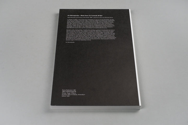 Ari Marcopoulos - Black Snow (3.2 seconds 60 fps)