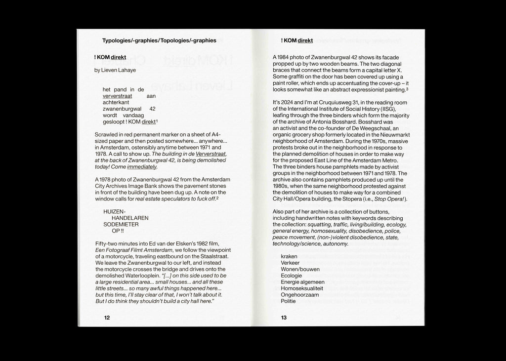 Statement and Counter-Statement 2: Typologies/Typographies/Topologies/Topographies (Notes on Experimental Jetset / Vol. 4)