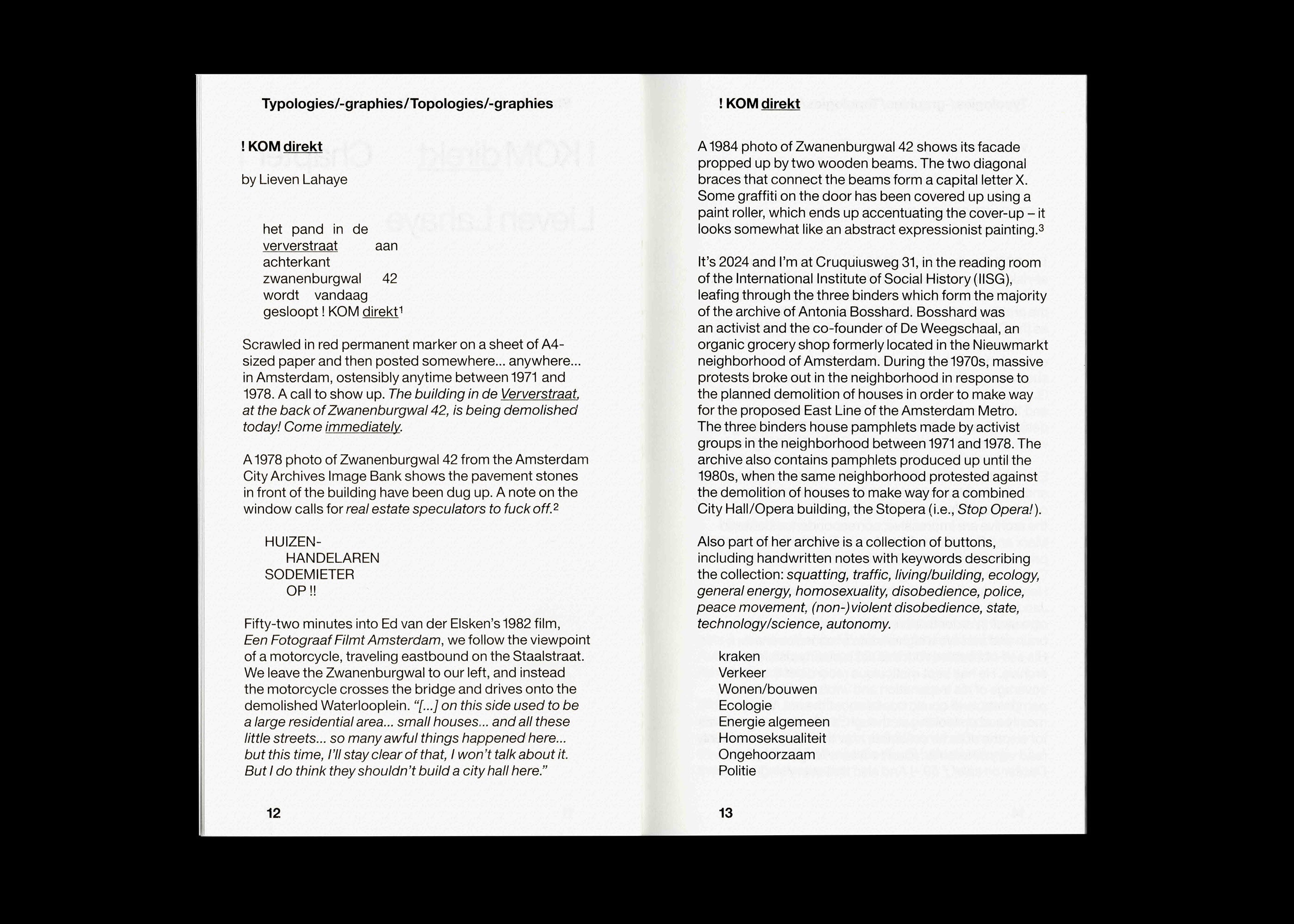 Statement and Counter-Statement 2: Typologies/Typographies/Topologies/Topographies (Notes on Experimental Jetset / Vol. 4)