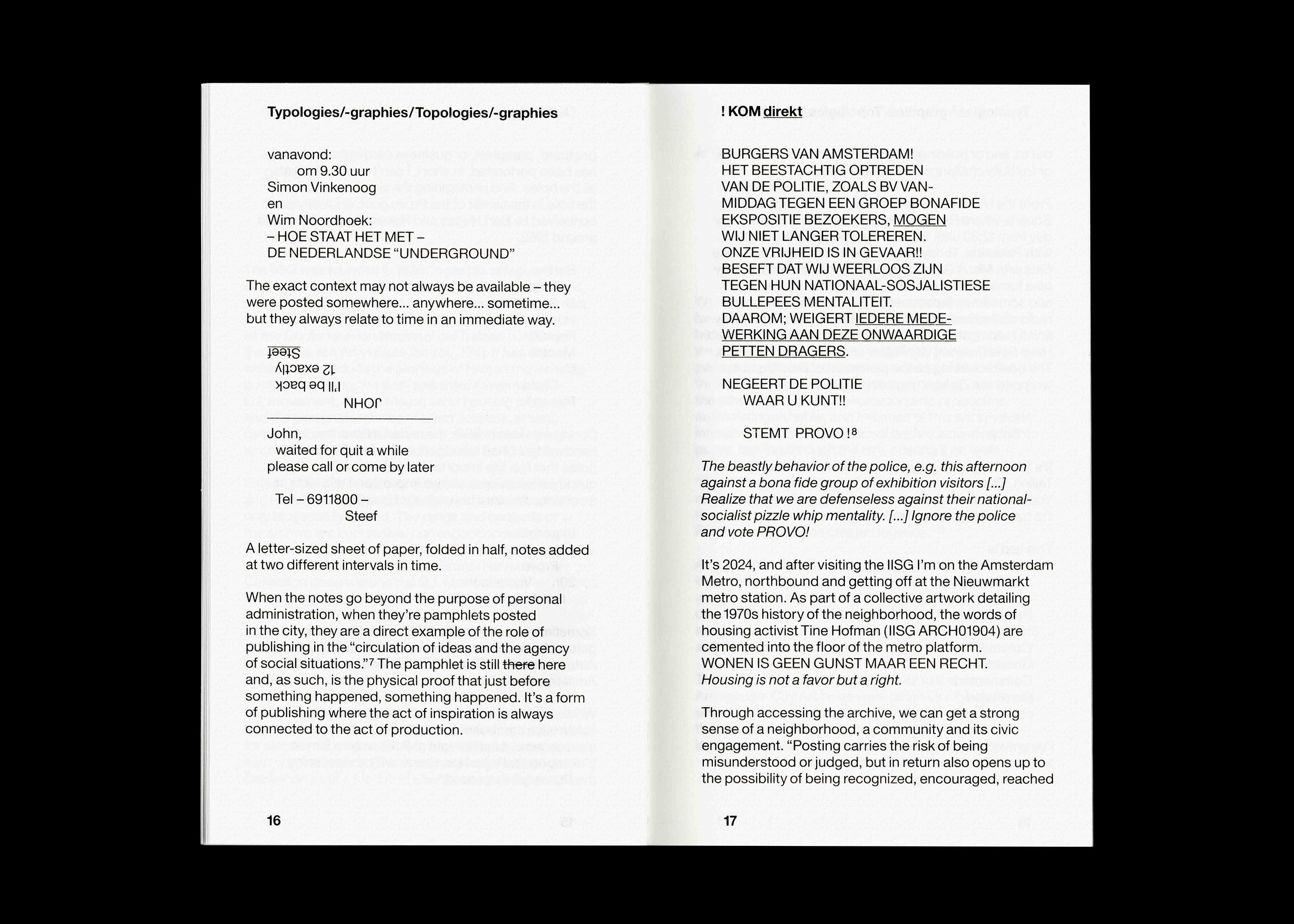 Statement and Counter-Statement 2: Typologies/Typographies/Topologies/Topographies (Notes on Experimental Jetset / Vol. 4)