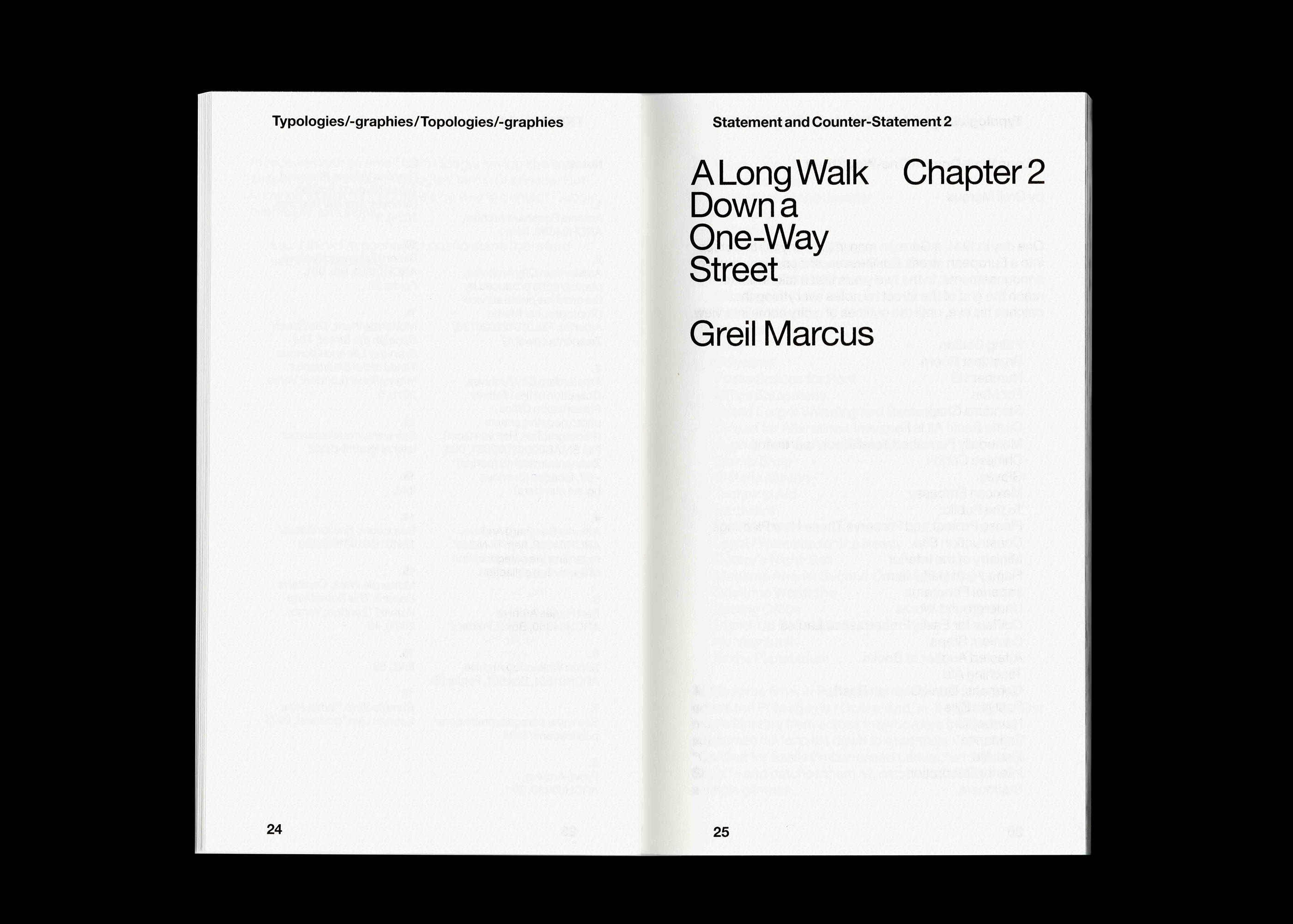 Statement and Counter-Statement 2: Typologies/Typographies/Topologies/Topographies (Notes on Experimental Jetset / Vol. 4)