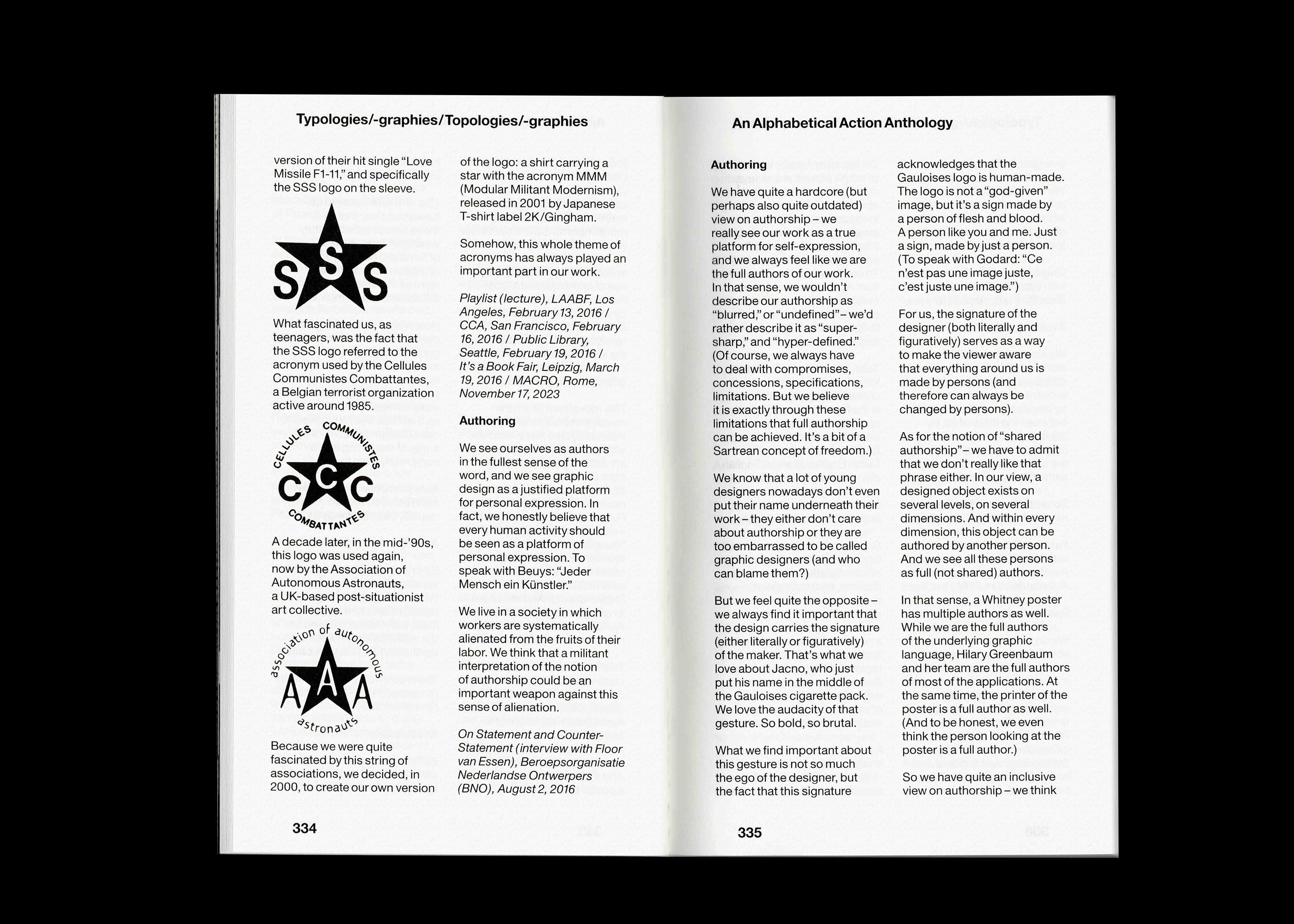 Statement and Counter-Statement 2: Typologies/Typographies/Topologies/Topographies (Notes on Experimental Jetset / Vol. 4)