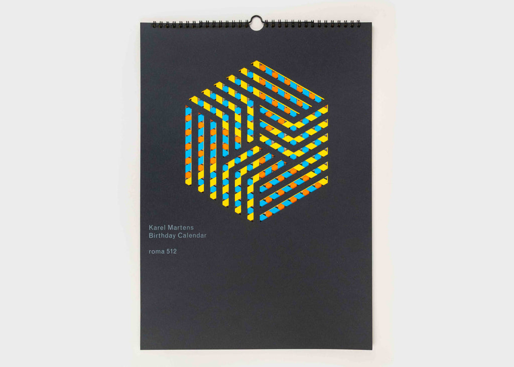 Karel Martens - Birthday Calendar