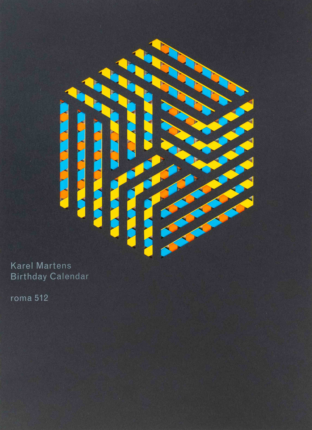 Karel Martens - Birthday Calendar