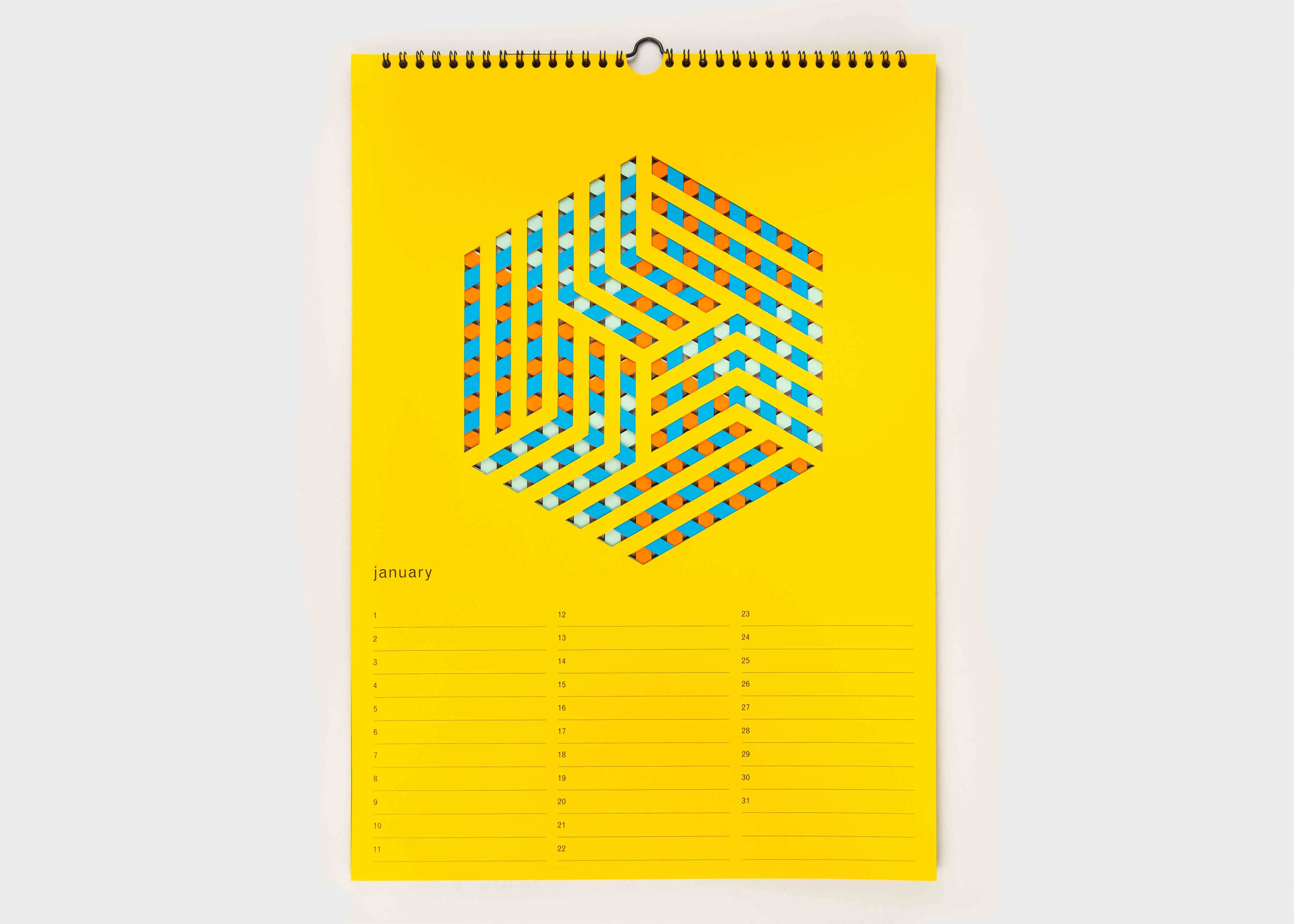 Karel Martens - Birthday Calendar
