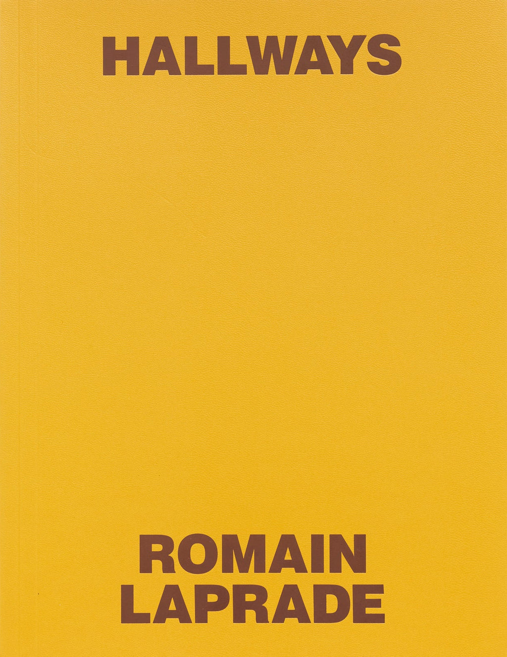 Romain Laprade - Hallways <sup>Pre-order</sup>