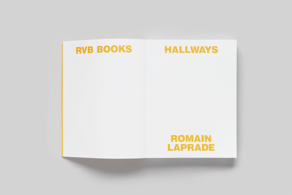Romain Laprade - Hallways <sup>Pre-order</sup>