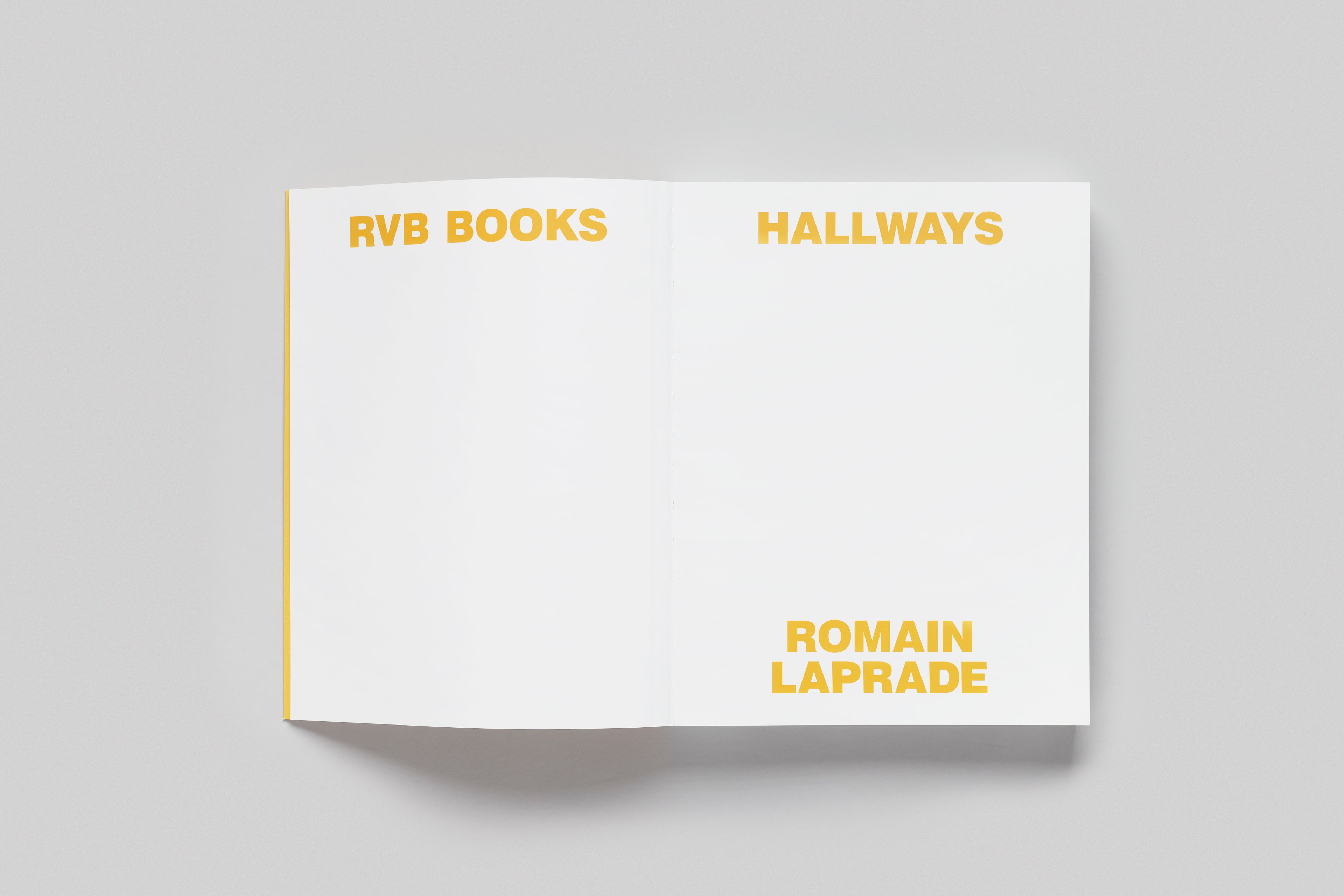 Romain Laprade - Hallways <sup>Pre-order</sup>