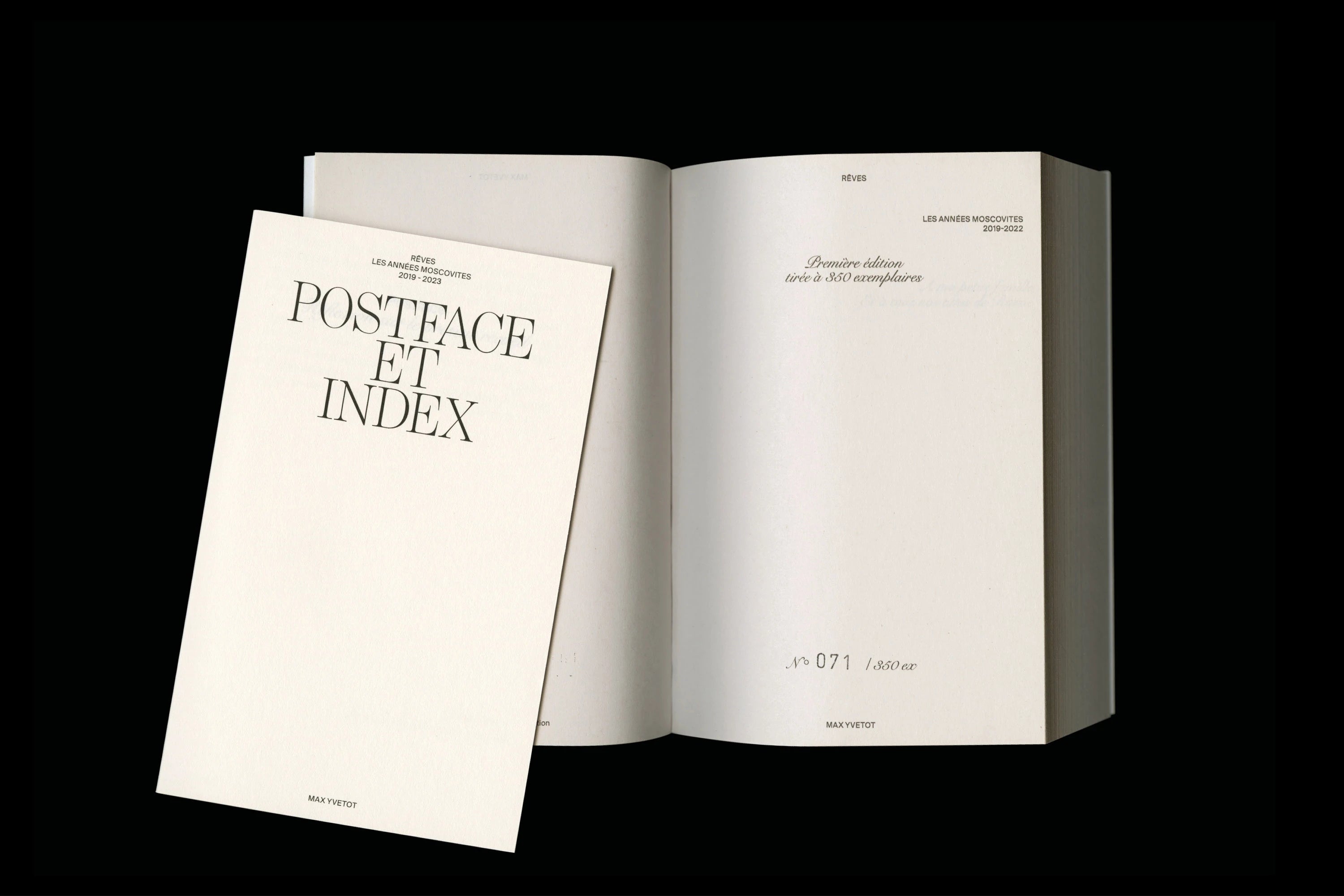 Max Yvetot - Rêves II, Les années moscovites 2019-2022