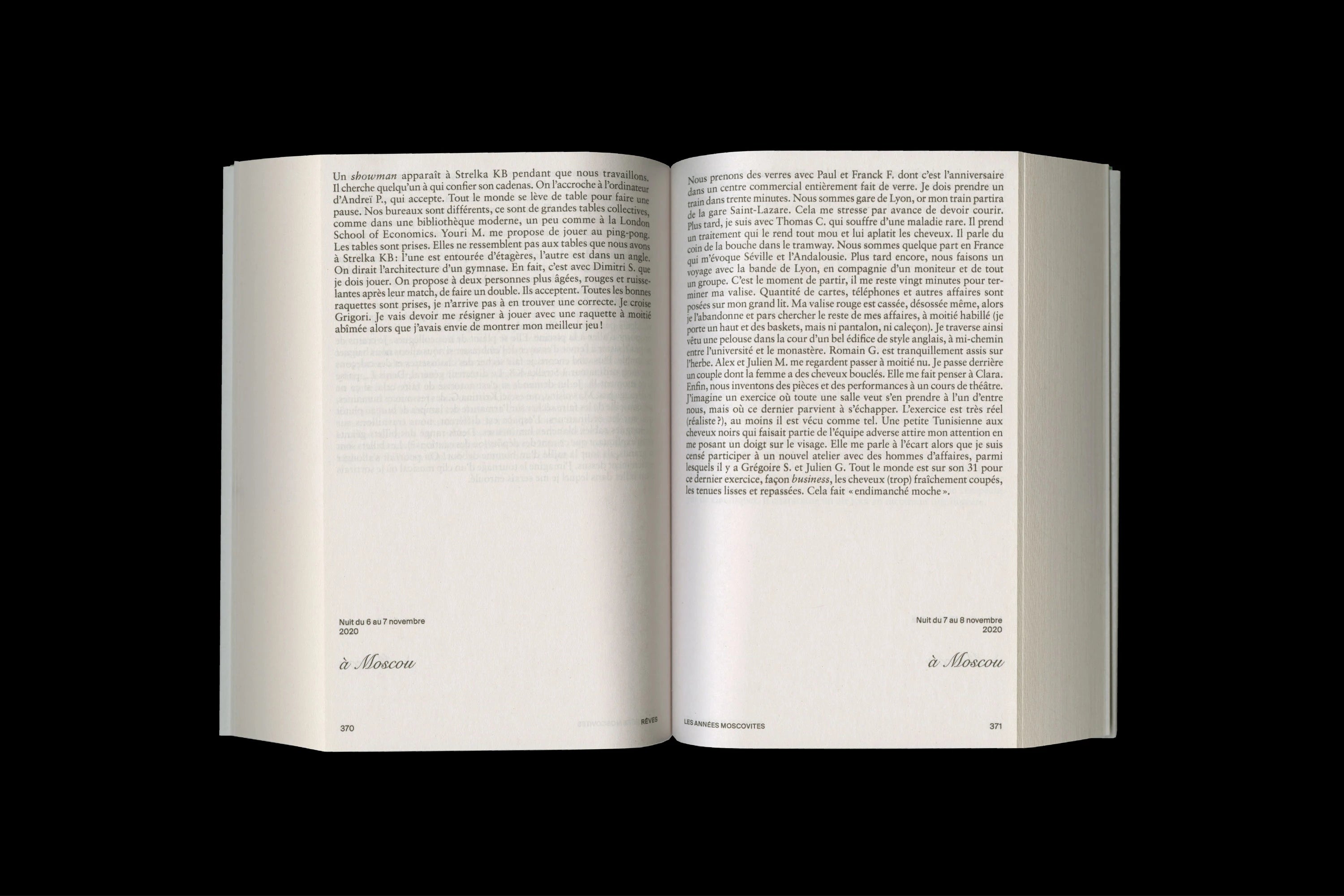 Max Yvetot - Rêves II, Les années moscovites 2019-2022