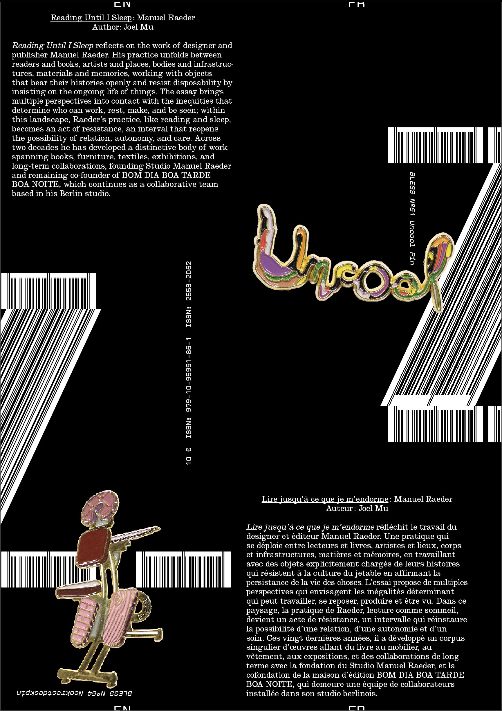 Revue Faire - N°56 "Reading Until I Sleep: Manuel Raeder"