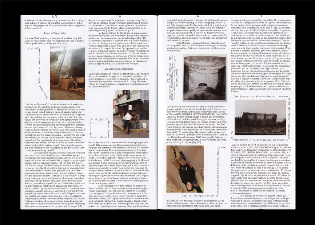 Revue Faire - N°56 "Reading Until I Sleep: Manuel Raeder"