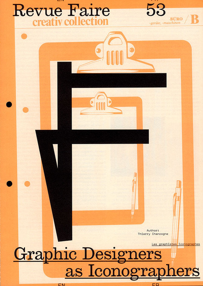 Revue Faire - N°53 "Les graphistes iconographes"