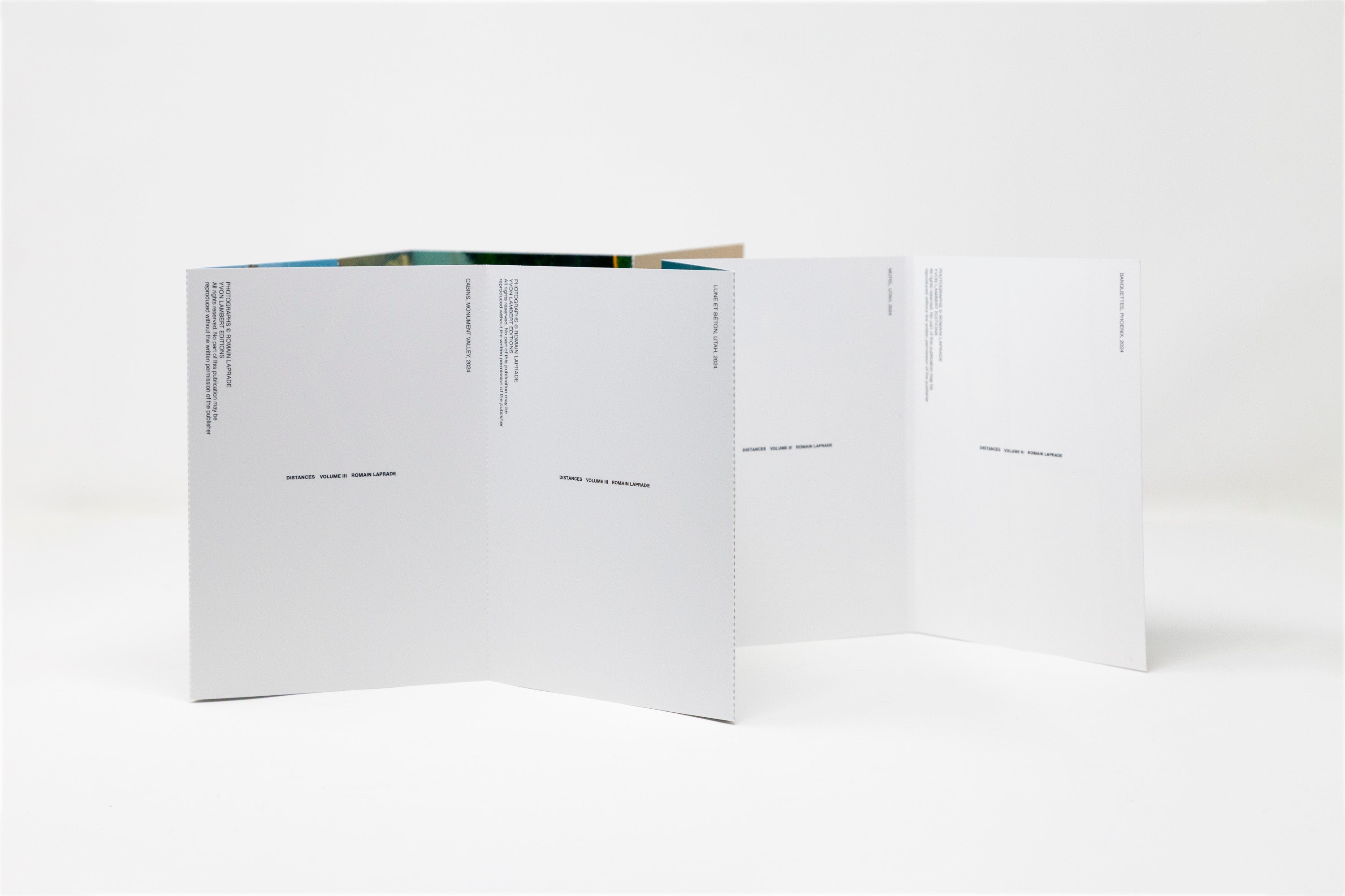 Romain Laprade - Distances Vol. III (Cartes postales)