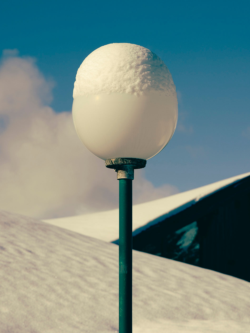 Romain Laprade - Globe enneigé, Les Arcs, 2025