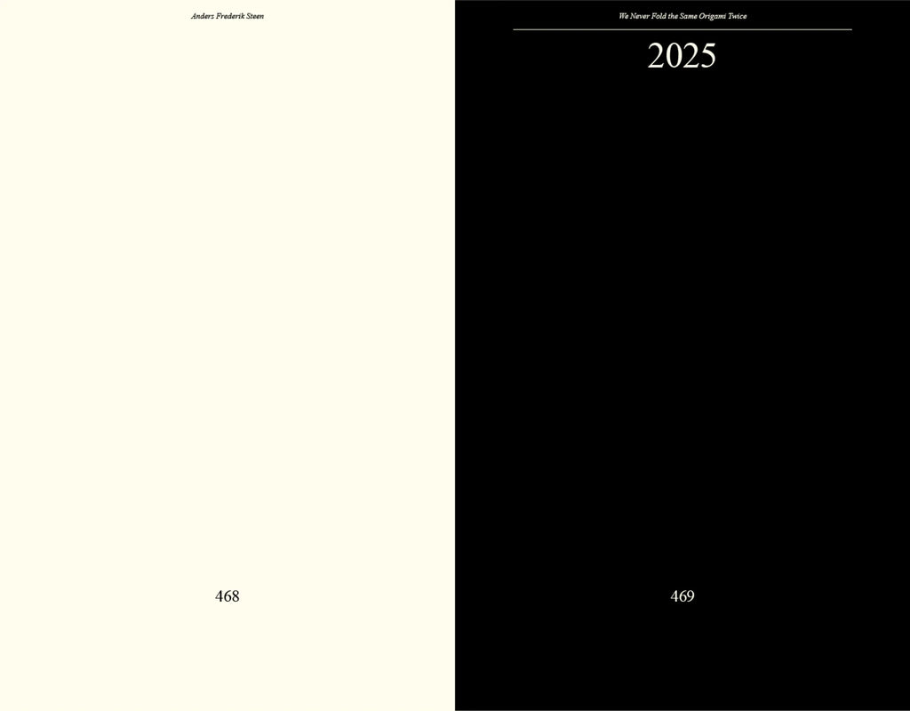 Anders Frederik Steen - We Never Fold the Same Origami Twice (Vol.II)