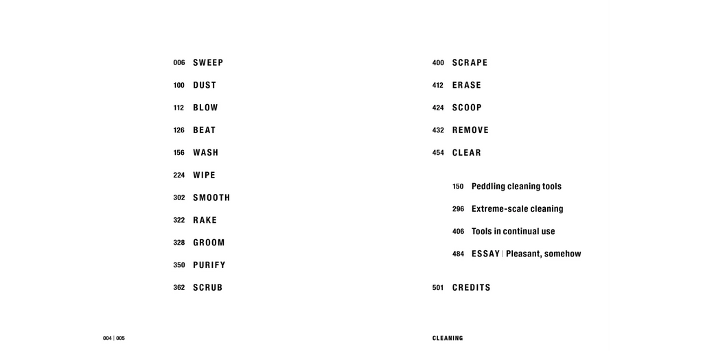 Kenya Hara - Cleaning