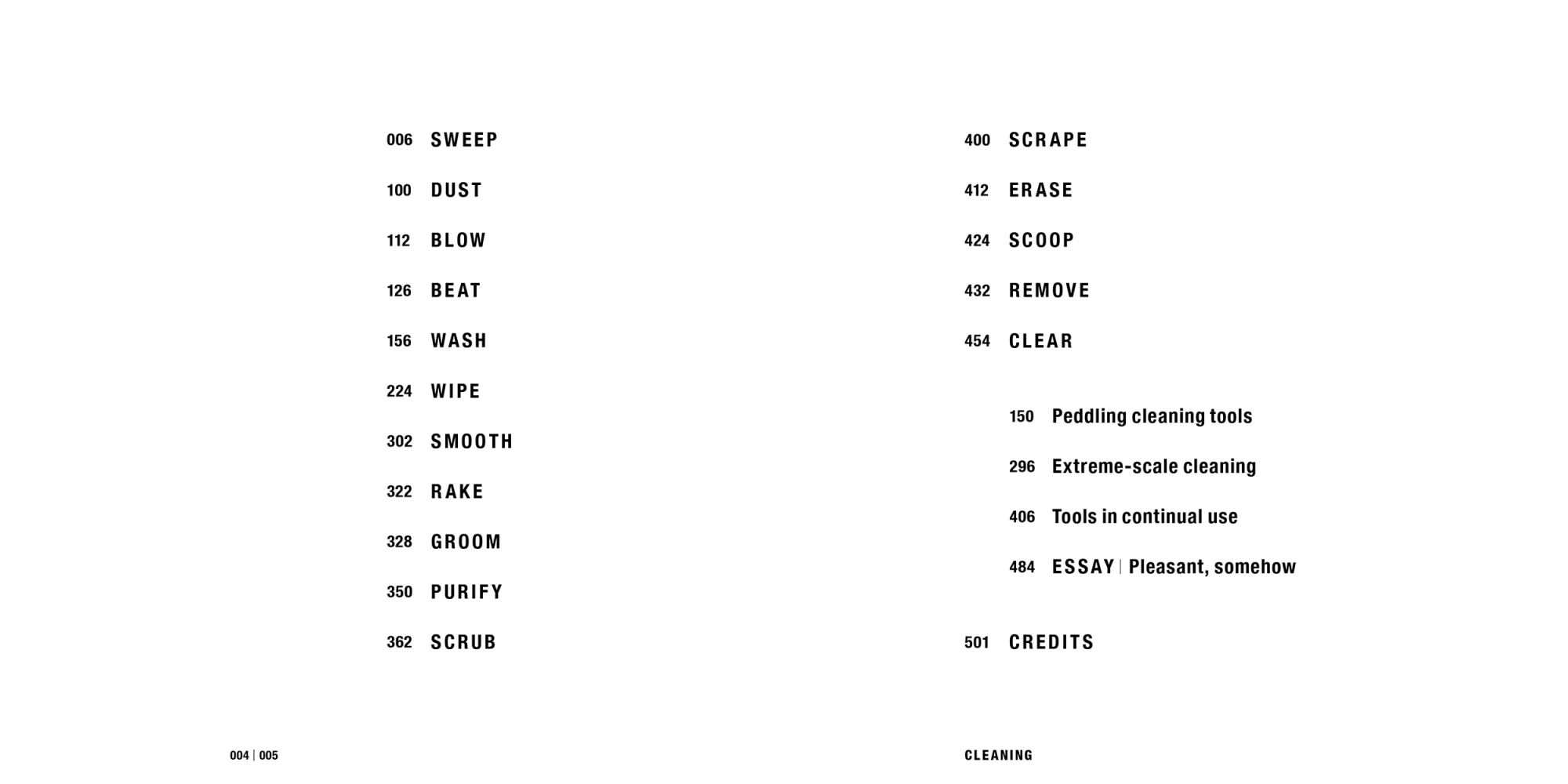 Kenya Hara - Cleaning