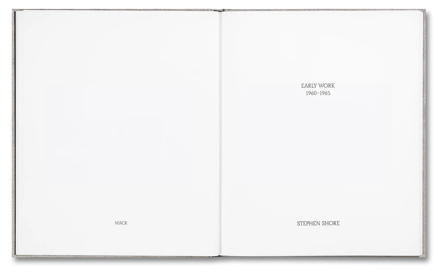 Stephen Shore - Early Work