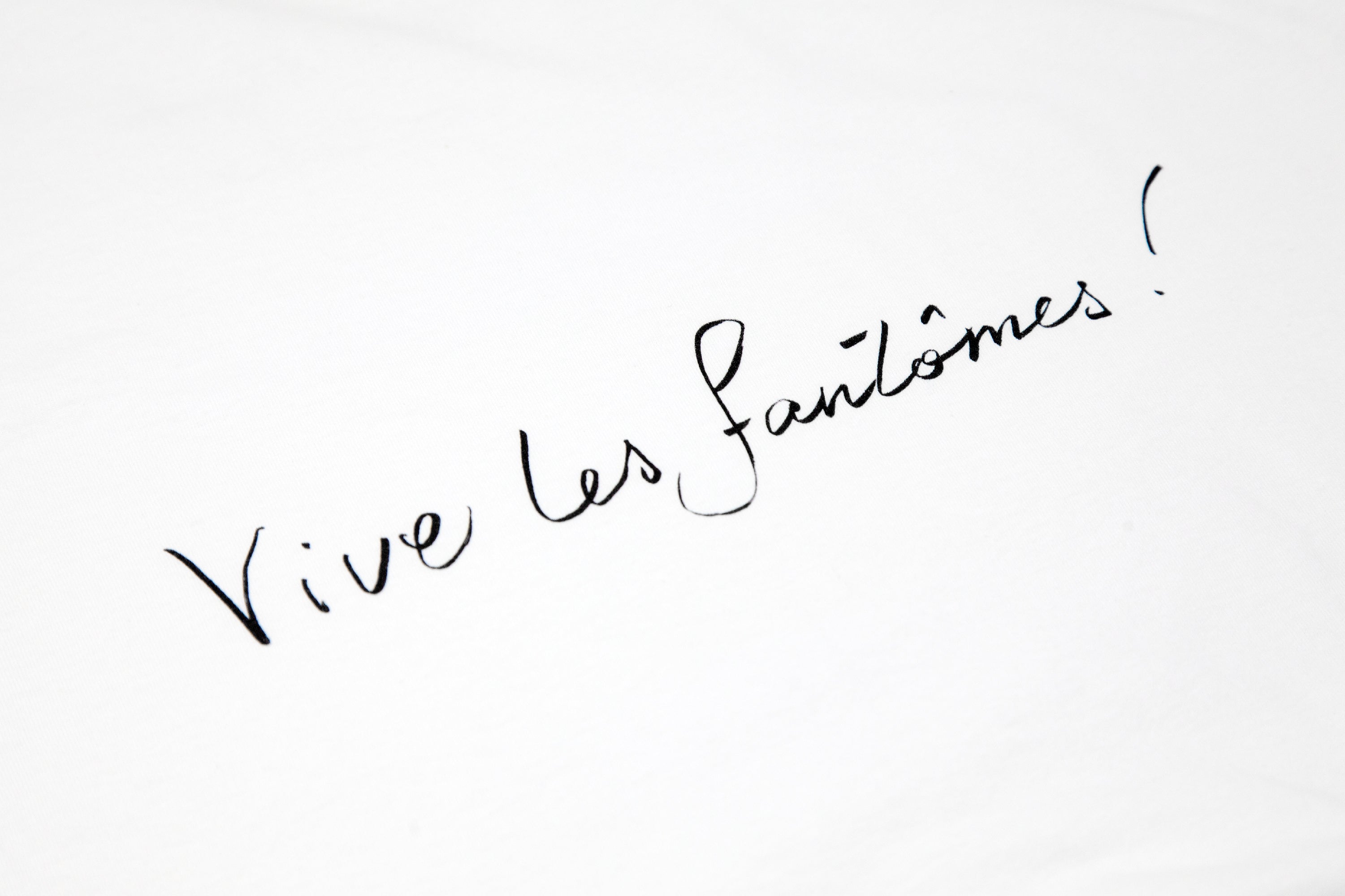 "Vive les fantômes !" T-shirt