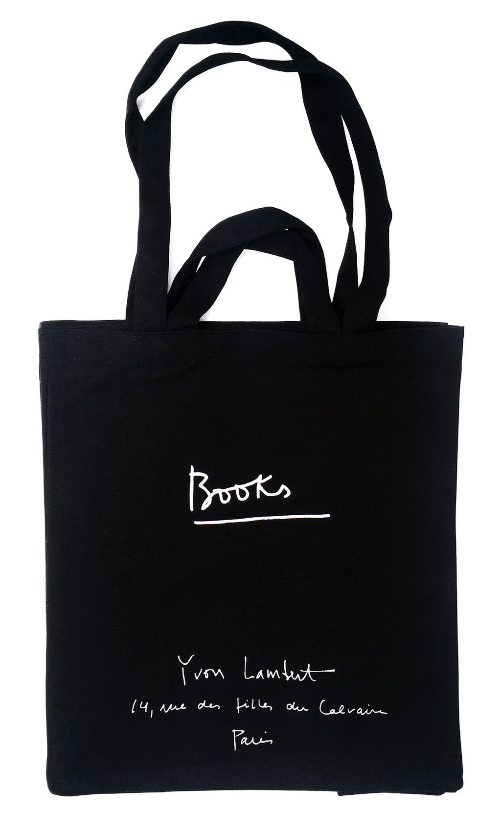 Yvon Lambert Large Tote Bag Black
