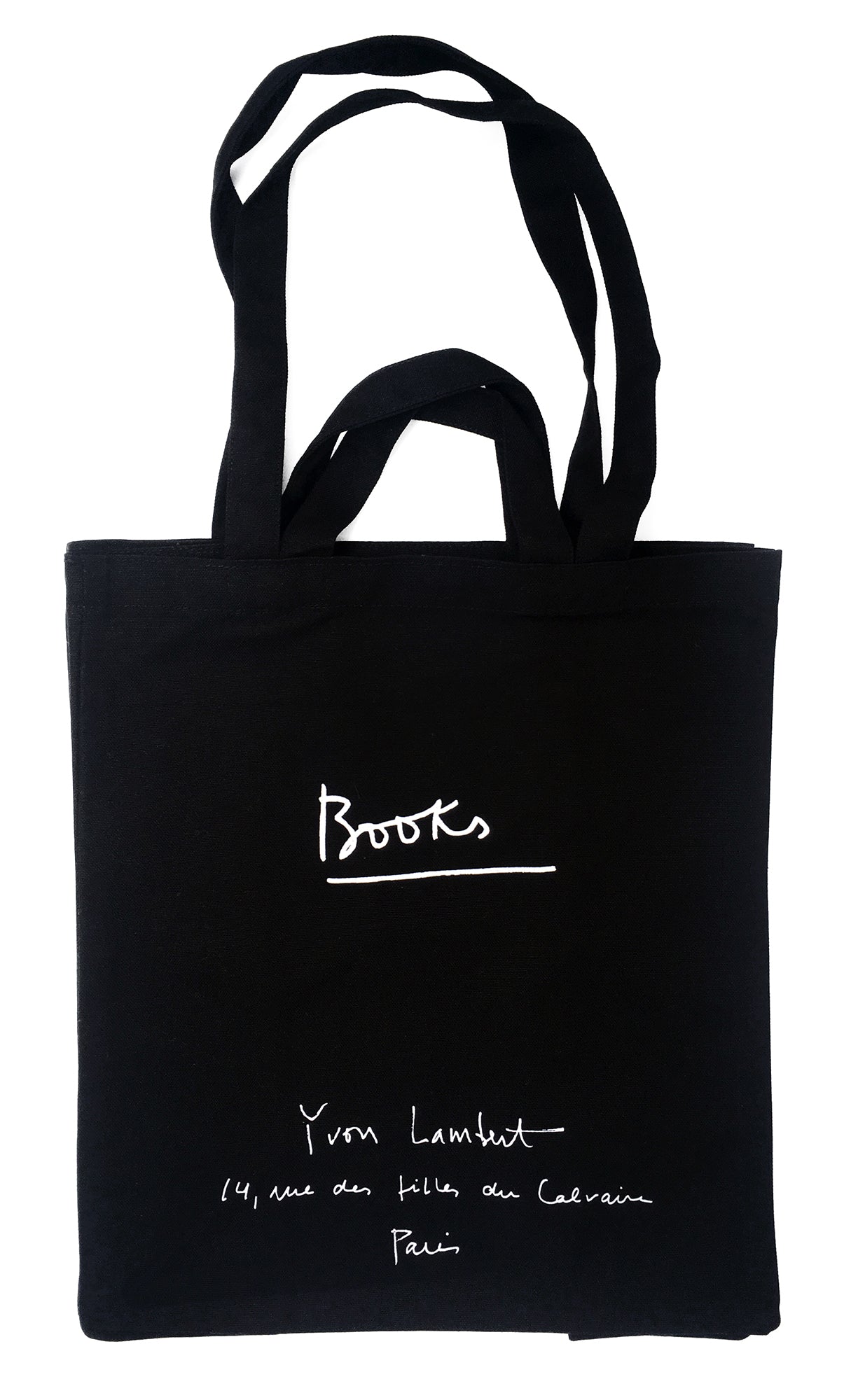 Yvon Lambert Large Tote Bag Black