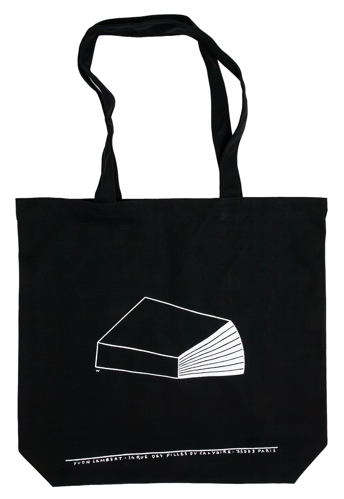 Philippe Weisbecker x Yvon Lambert Tote Bag (Black)