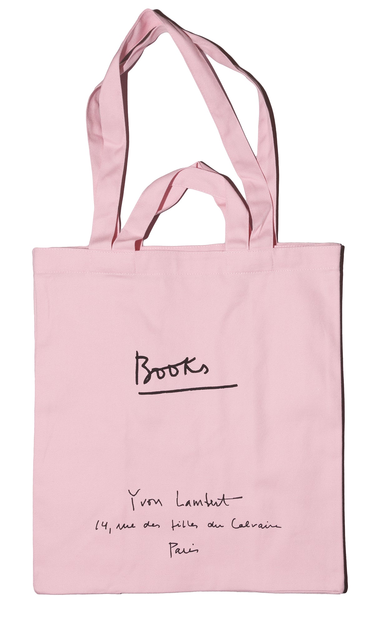 Yvon Lambert Tote Bag - Large Pink