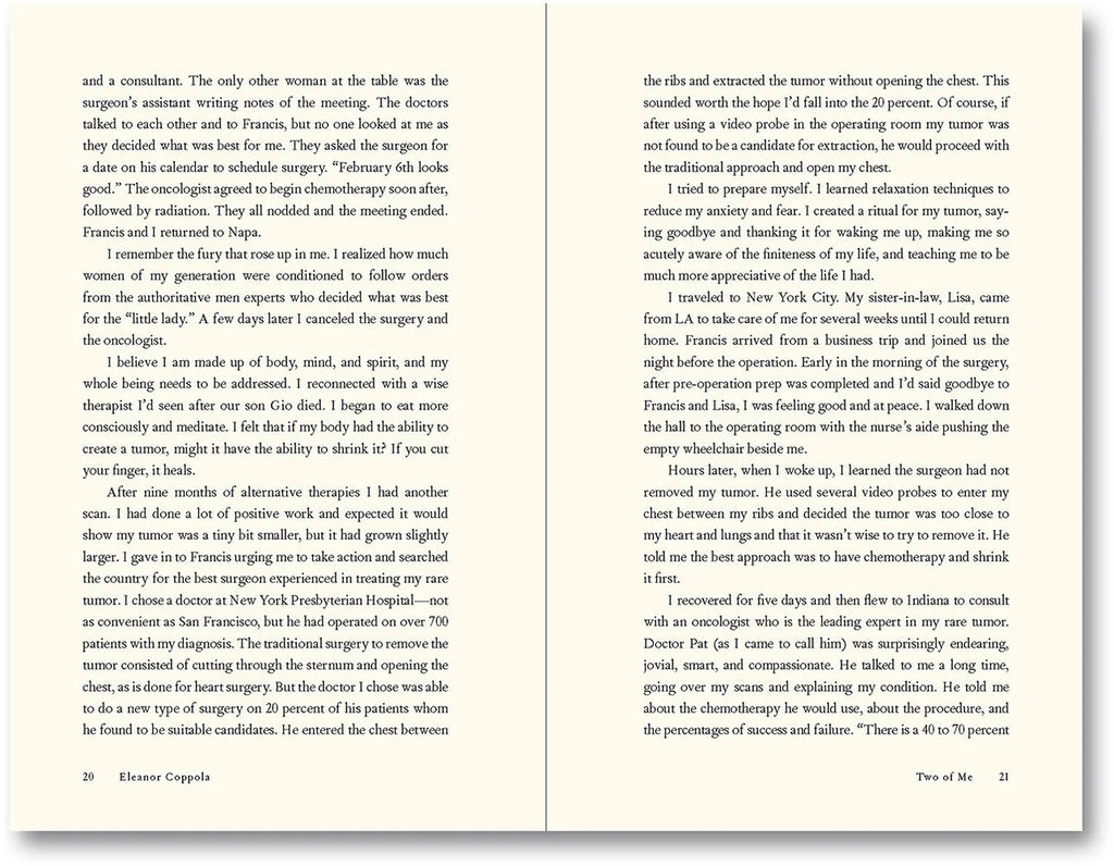 Eleanor Coppola - Two of Me: Notes of Living and Leaving