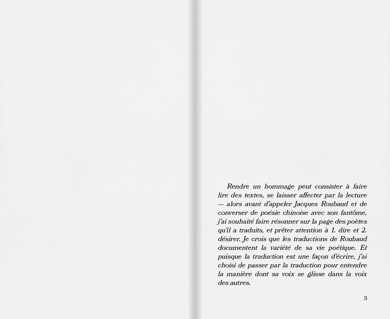 Vincent Broqua - Au téléphone avec Jacques (de la traduction louche)