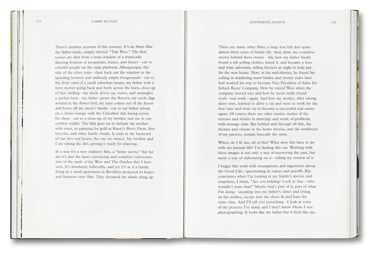 Larry Sultan - Water Over Thunder: Selected Writings