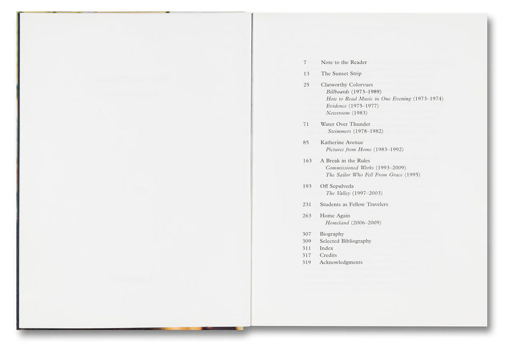 Larry Sultan - Water Over Thunder: Selected Writings