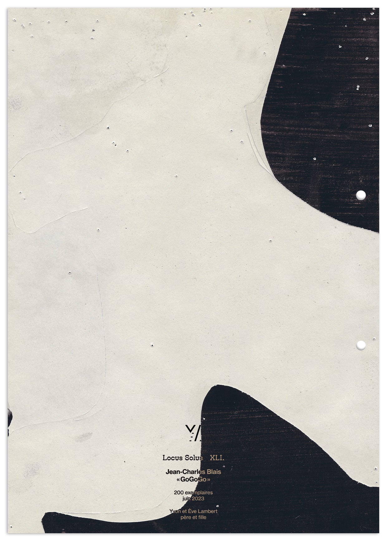 Locus Solus XLI. - Jean-Charles Blais