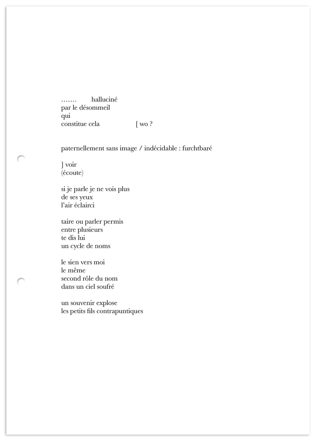 Locus Solus XLV. - Francis Cohen