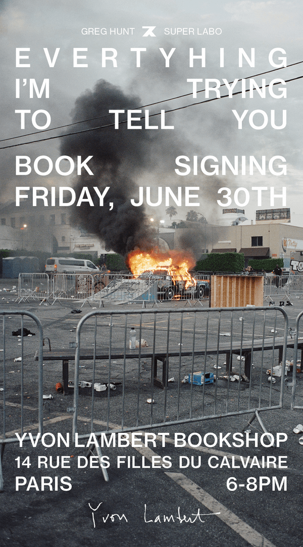 Greg Hunt - Everything I’m Trying To Tell You