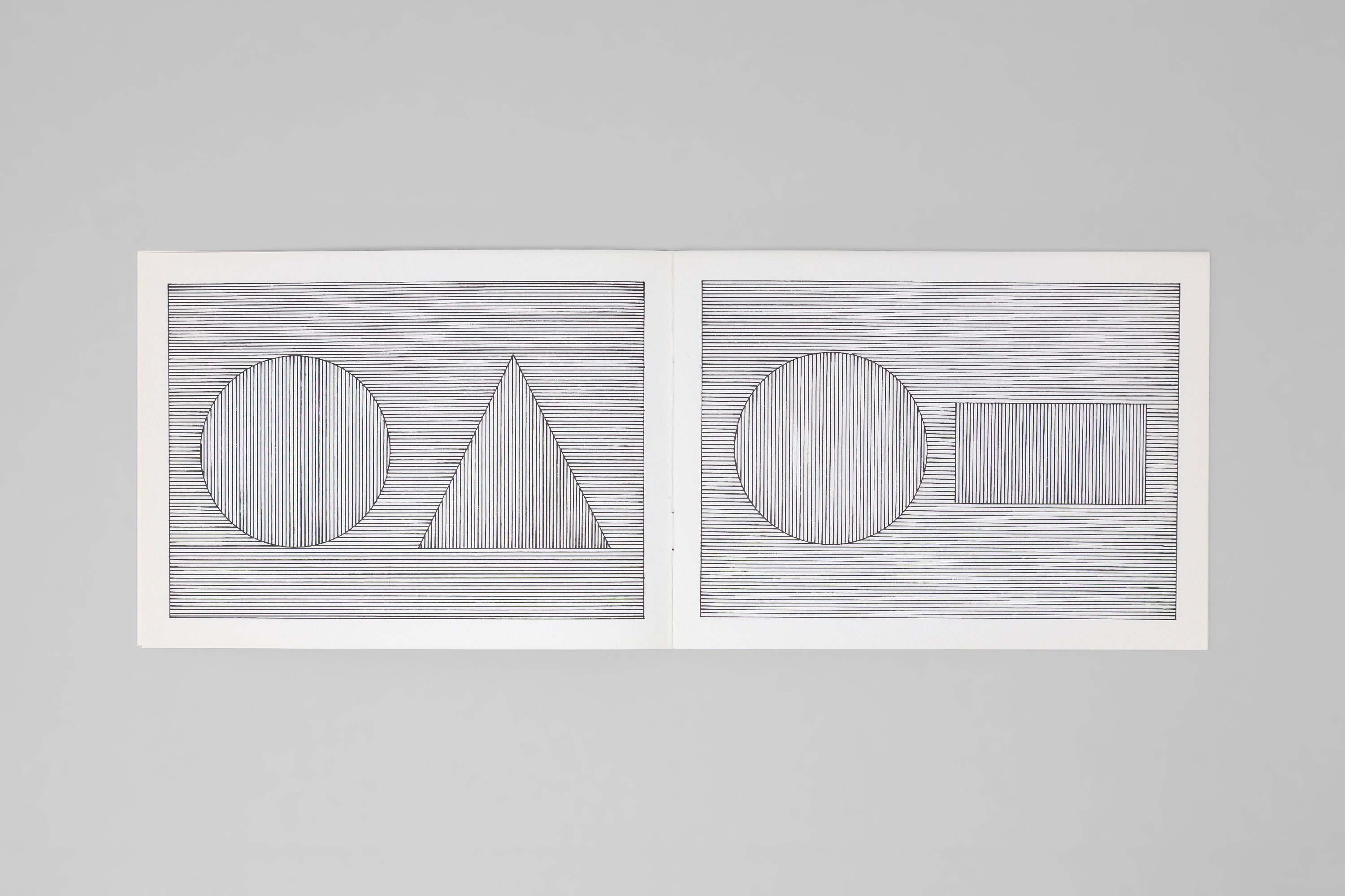 Sol LeWitt - Six geometric figures and all their double combinations