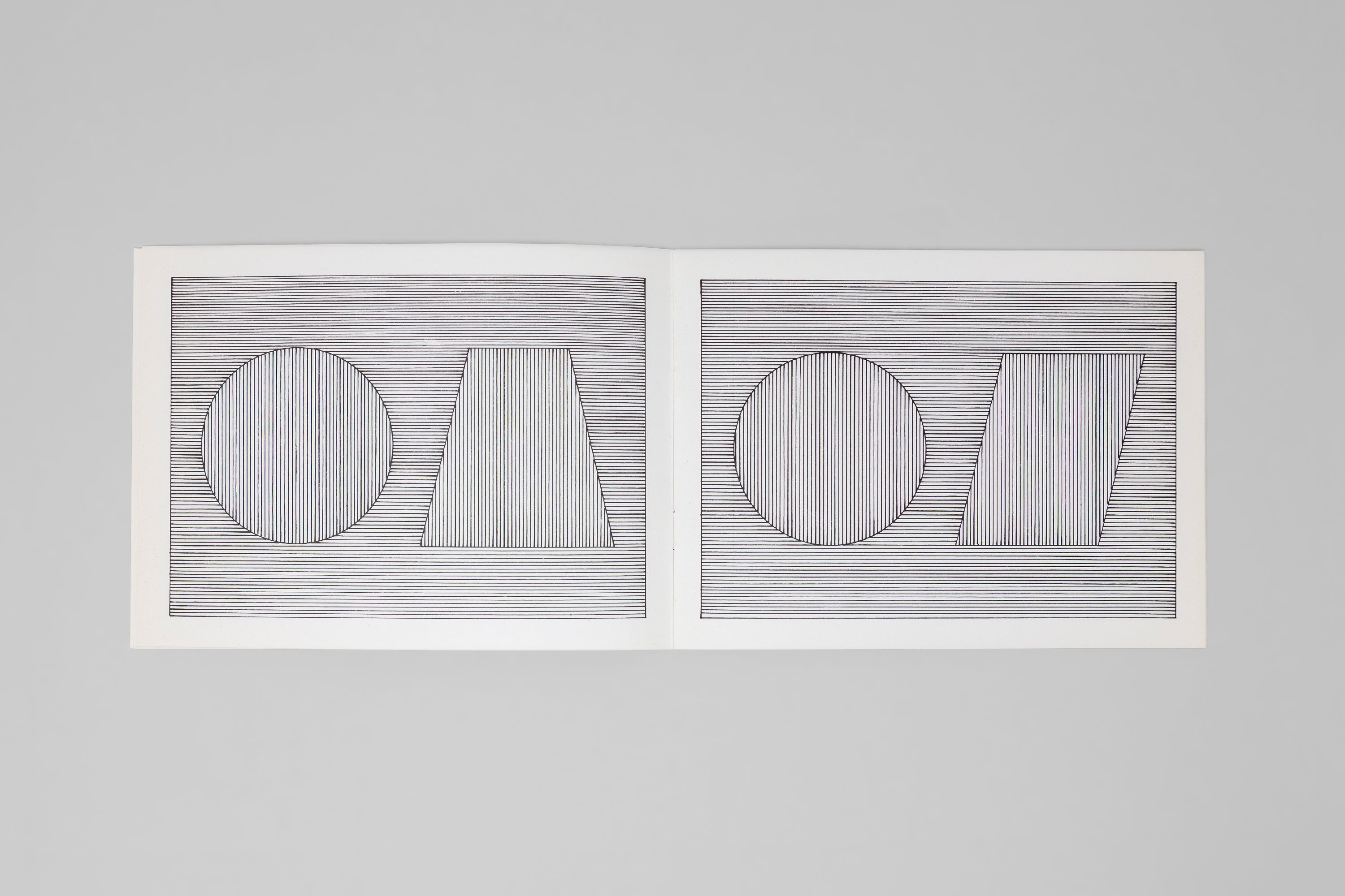 Sol LeWitt - Six geometric figures and all their double combinations