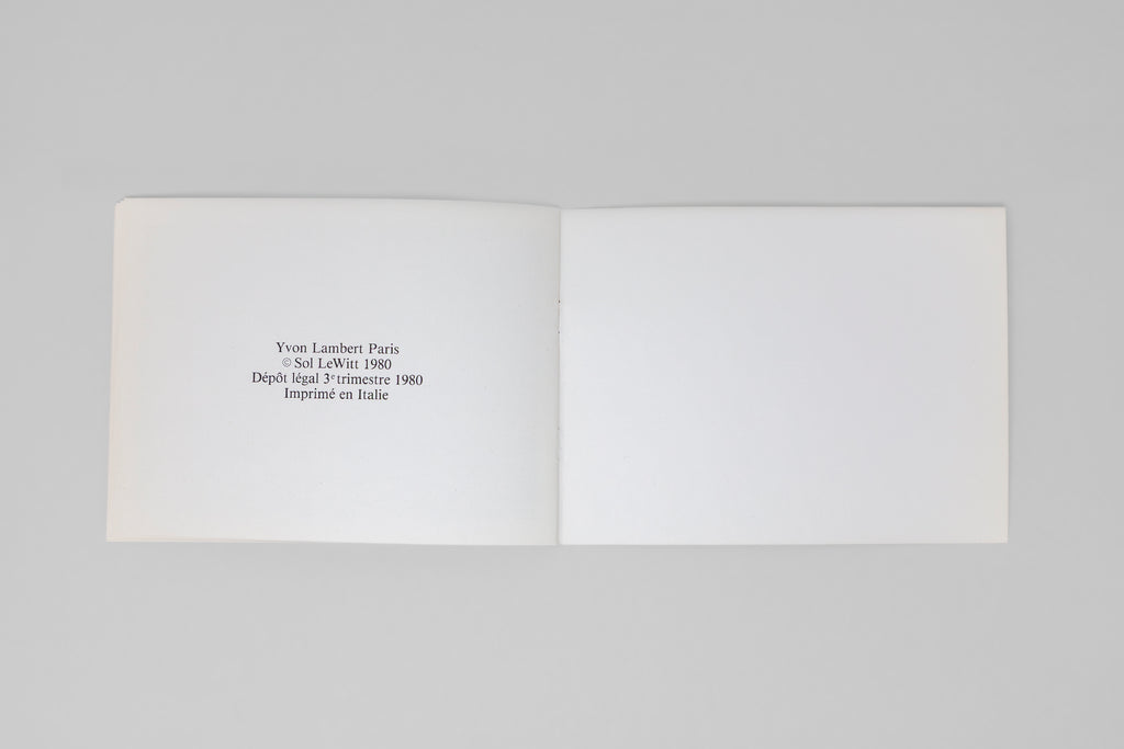 Sol LeWitt - Six geometric figures and all their double combinations
