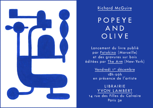Launch / Signing <br>December 1, 2023 <br>Richard McGuire - Popeye and Olive