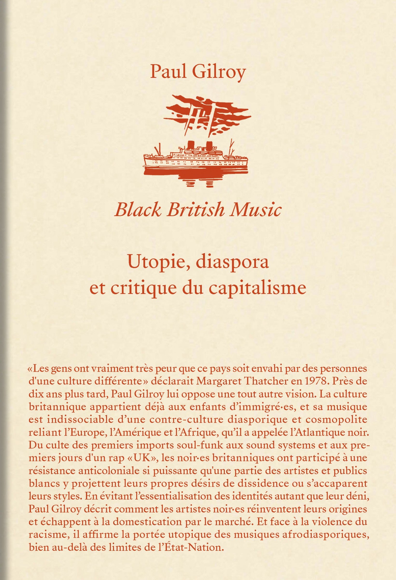 Paul Gilroy - Black British Music