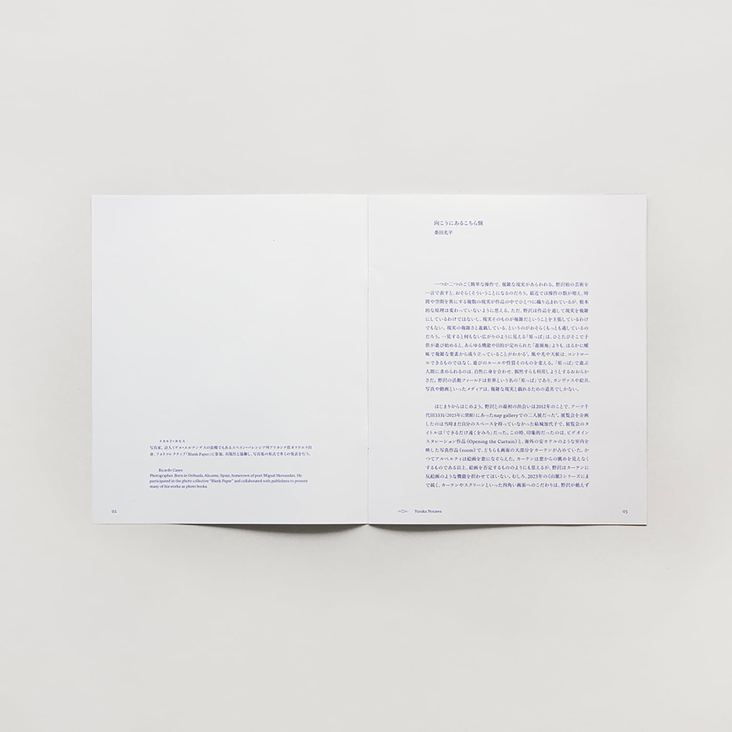 Yutaka Nozawa - →□←