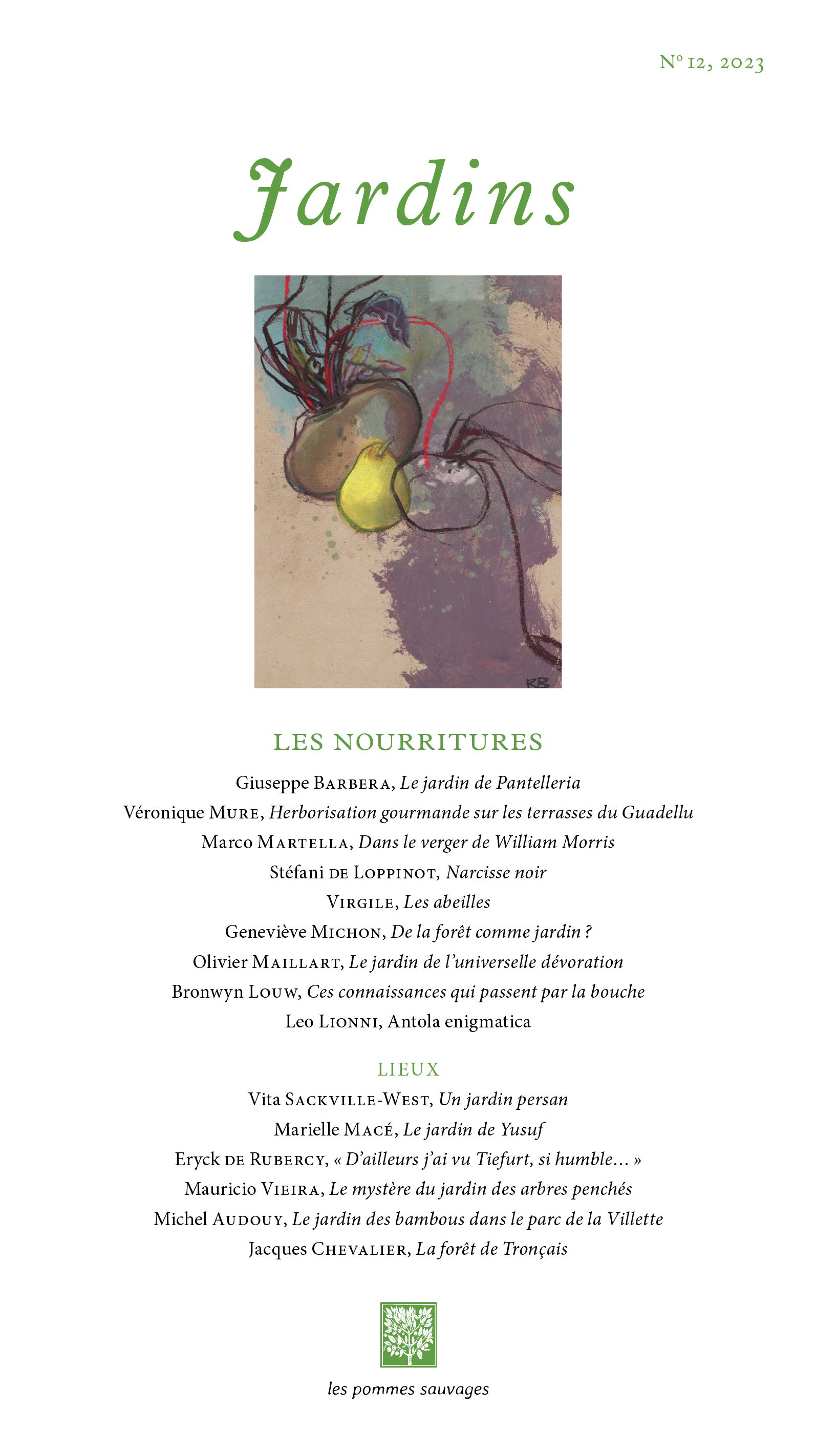 Jardins - N°12 "Les Nourritures"