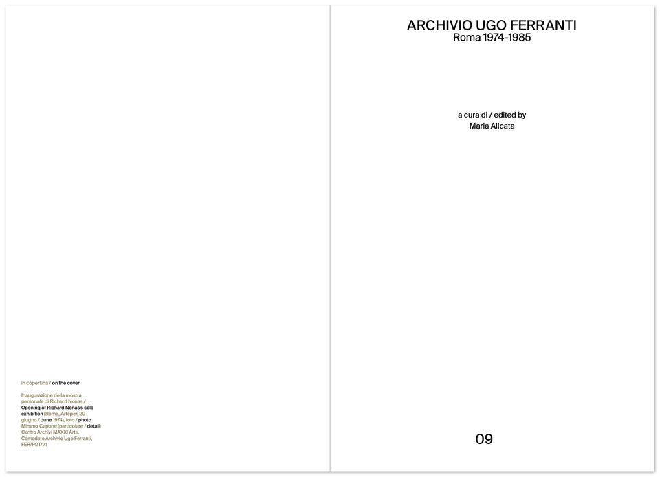 Archivio Ugo Ferranti Roma 1974-1985