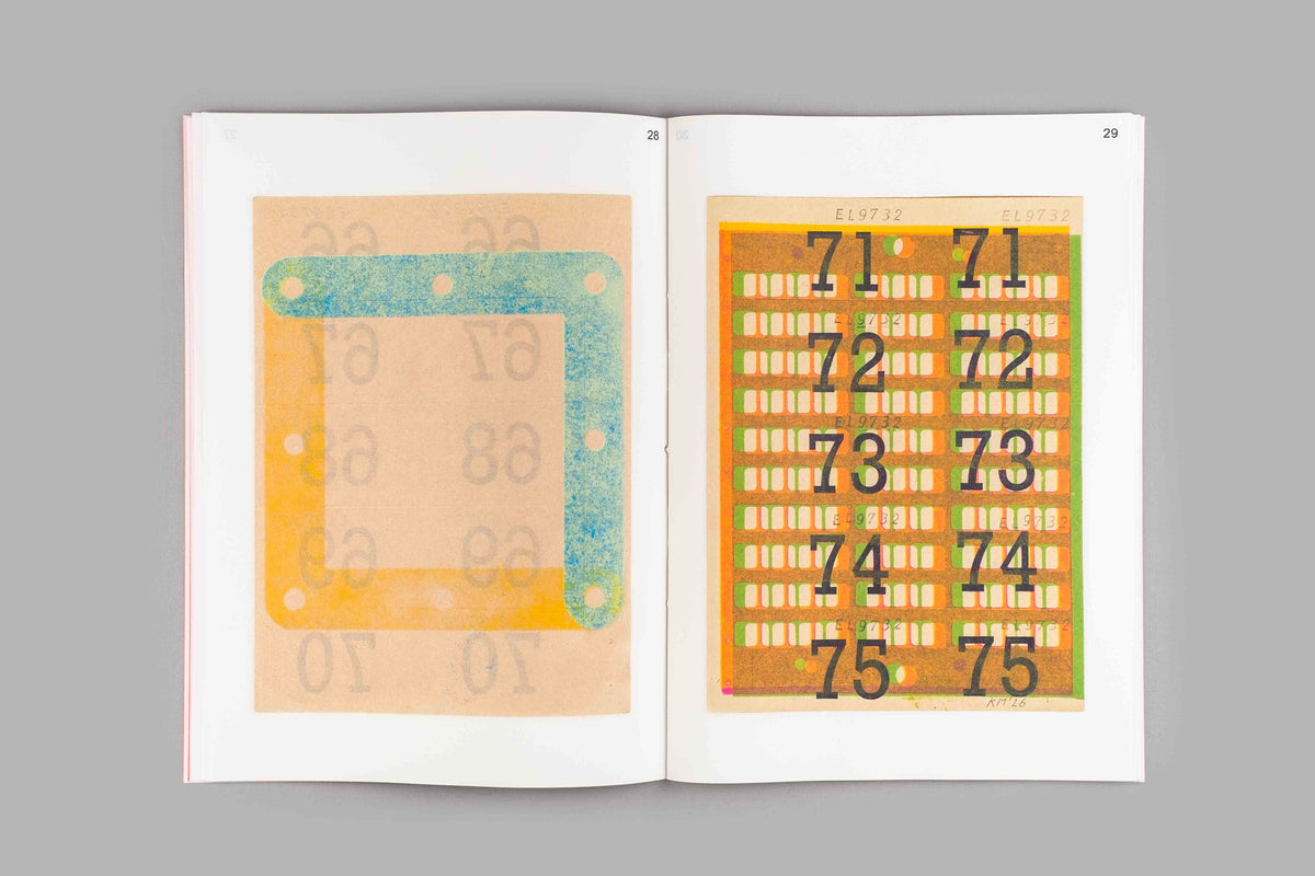 Karel Martens - Cloakroom Tickets (1-250)