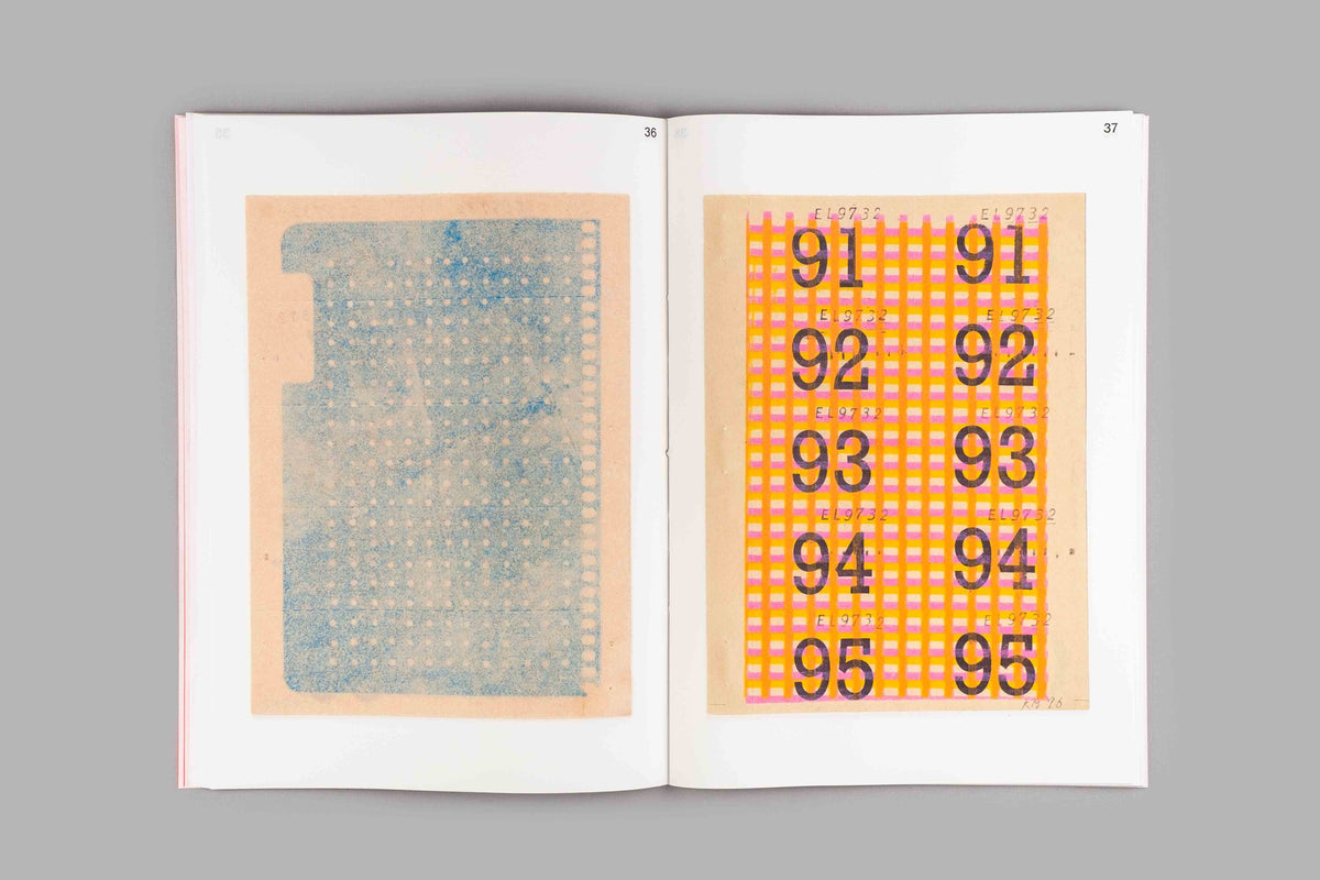 Karel Martens - Cloakroom Tickets (1-250)