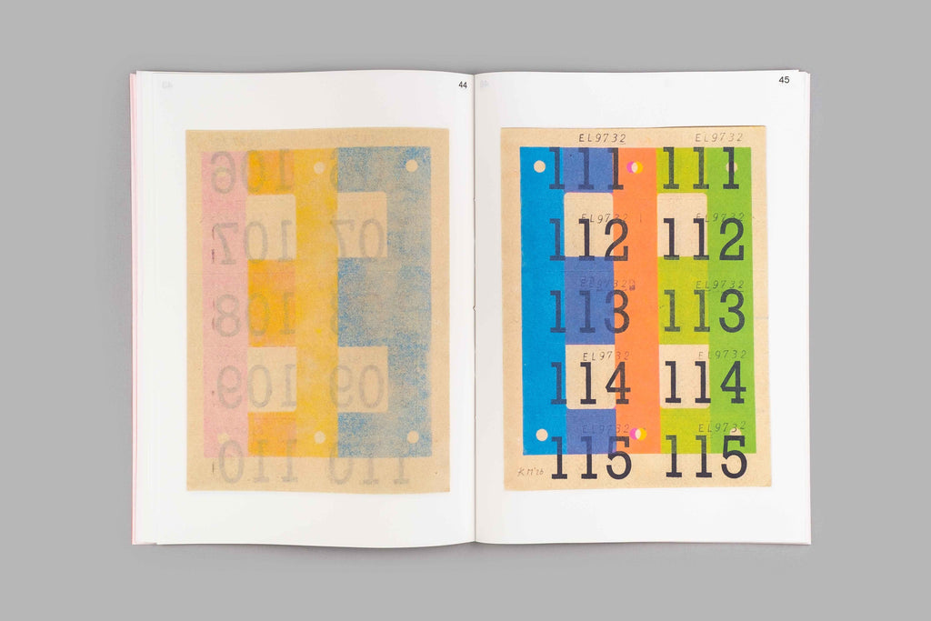 Karel Martens - Cloakroom Tickets (1-250)