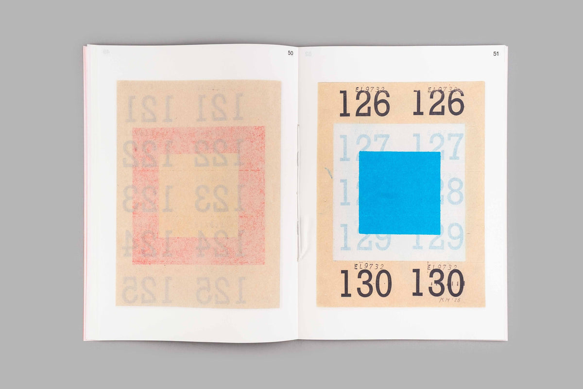 Karel Martens - Cloakroom Tickets (1-250)