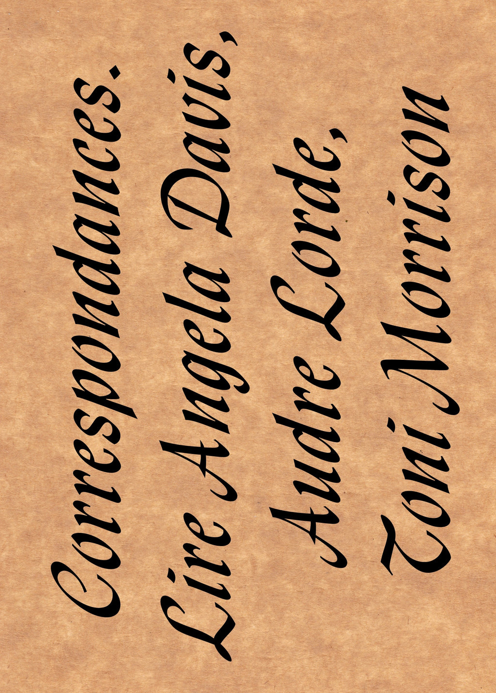 Correspondances. Lire Angela Davis, Audre Lorde, Toni Morrison
