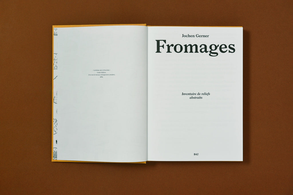 Jochen Gerner - Fromages